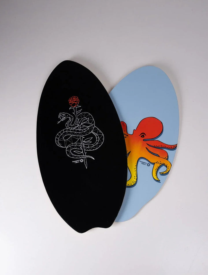 Summer vibes Sessions Skimboard - Blue - Summer vibes