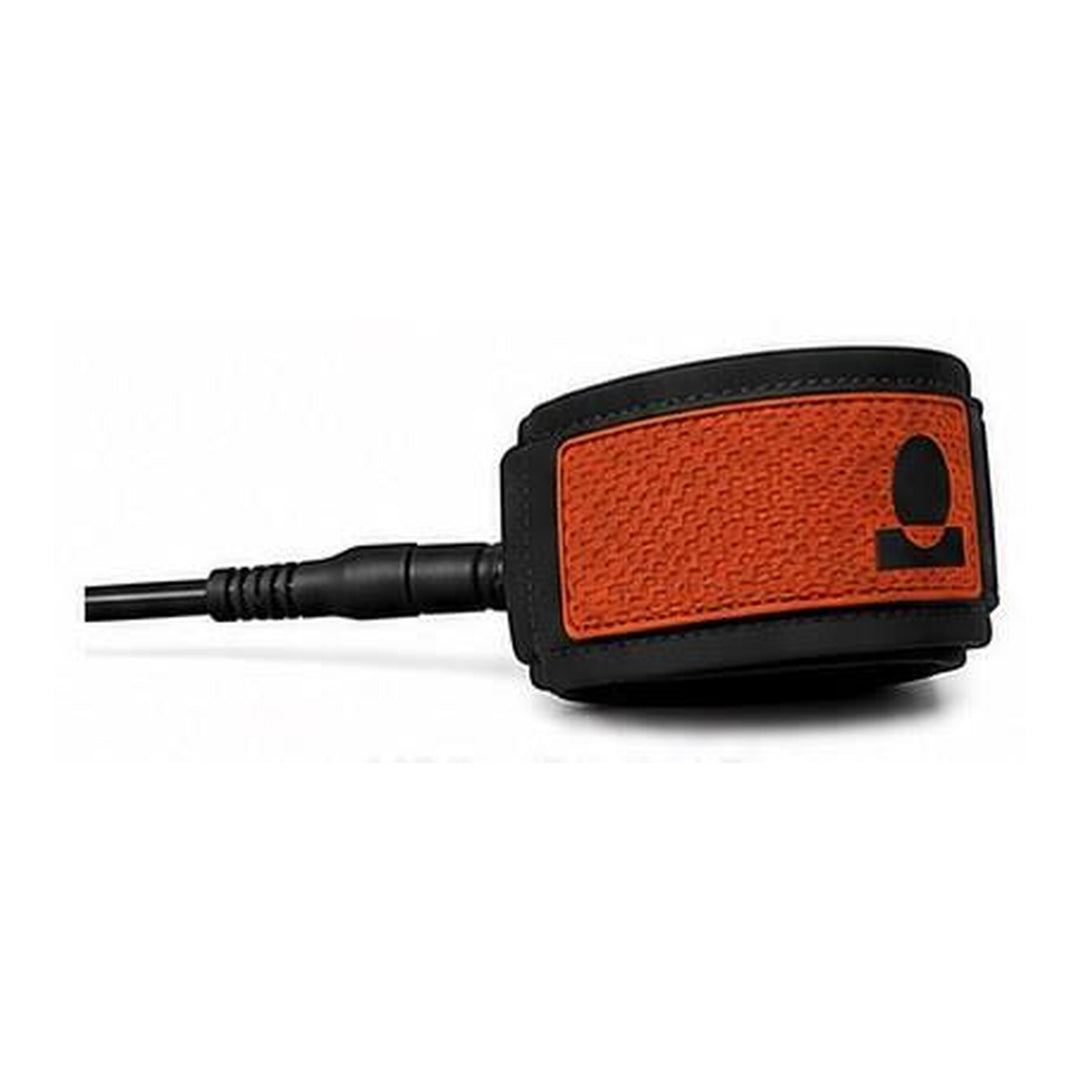 Summer vibes surfboard leash black with rust panel