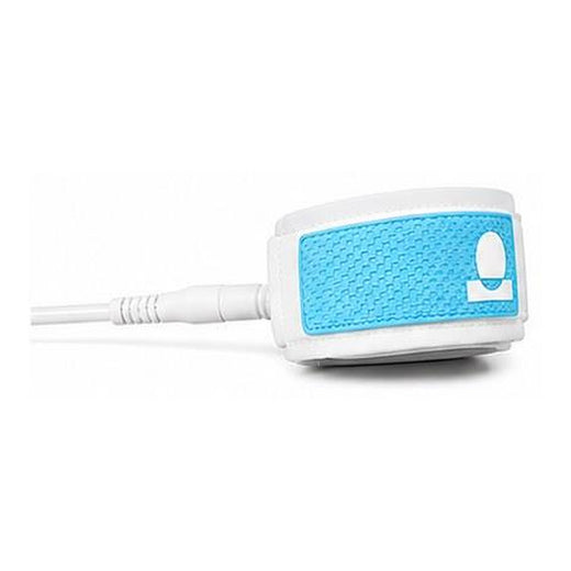 Summer vibes Boogie Board Wrist Coil Leash – White/Sky Blue