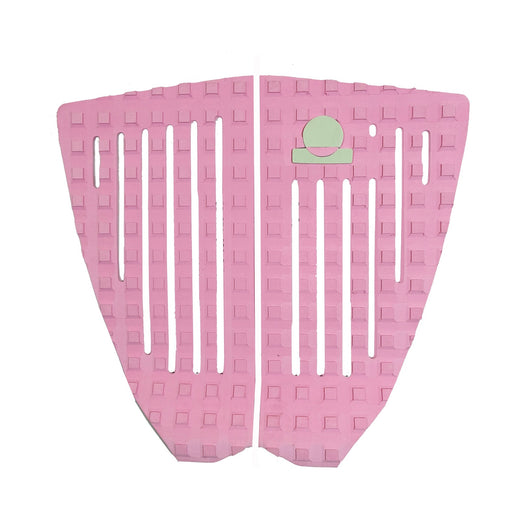 Summer vibes 2-Piece Surfboard Tail Pad / Deck Grip / Traction – Pink Mint