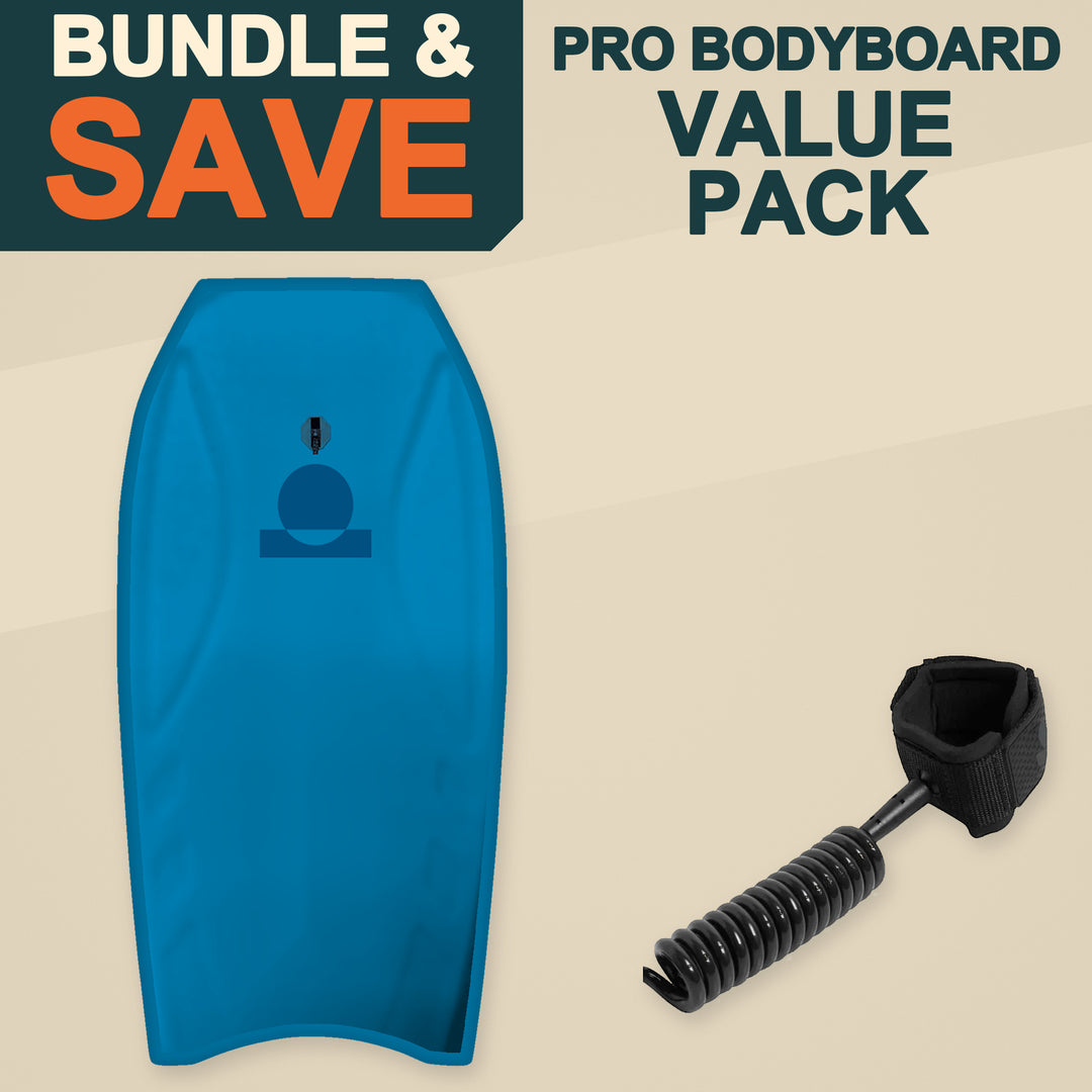 Summer vibes Pro Boogie Board Value Pack – ProPP boogie board and coil leash