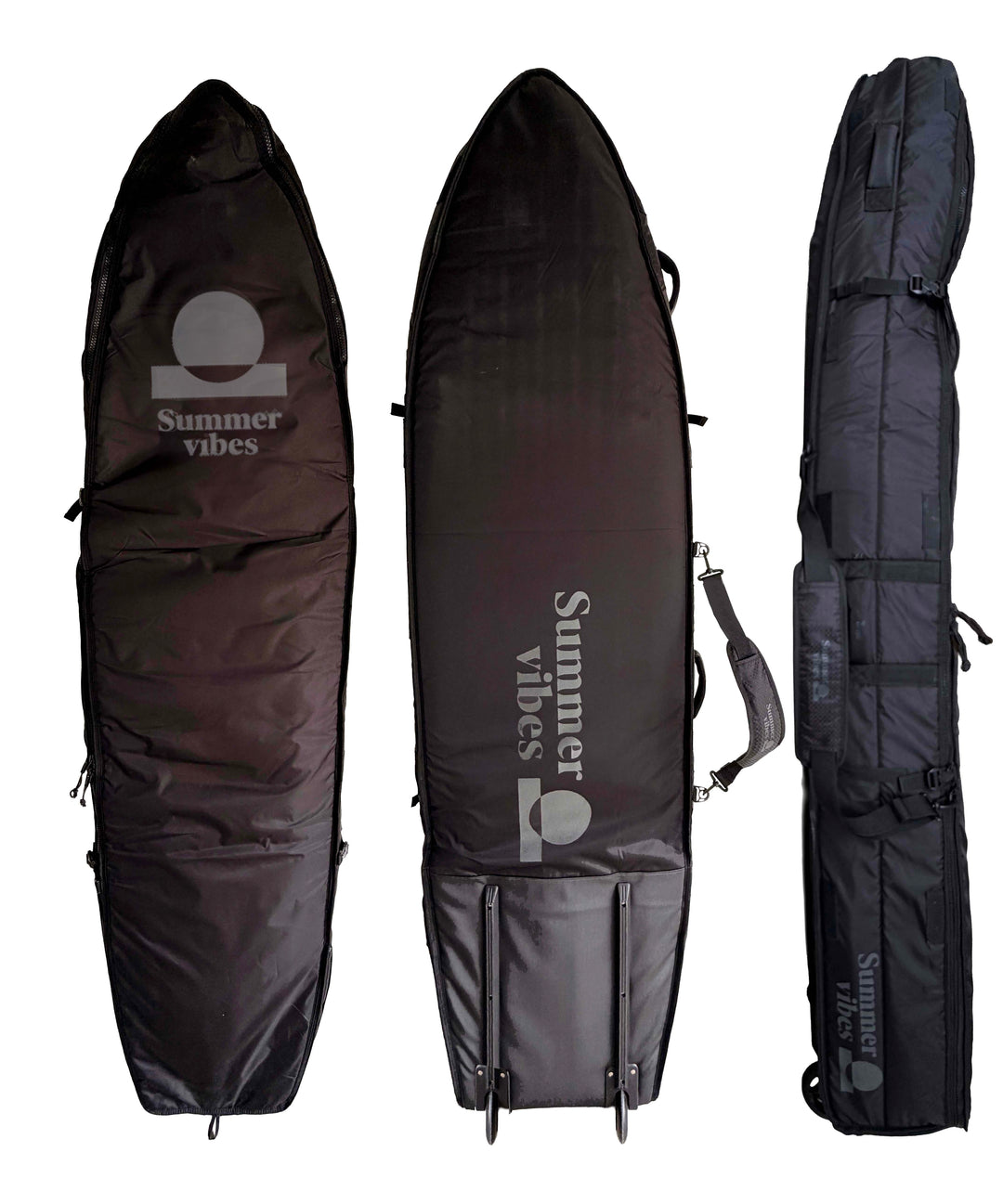 Summer vibes Premium Wheely Travel Cover 3-4 Surfboard Boardbag